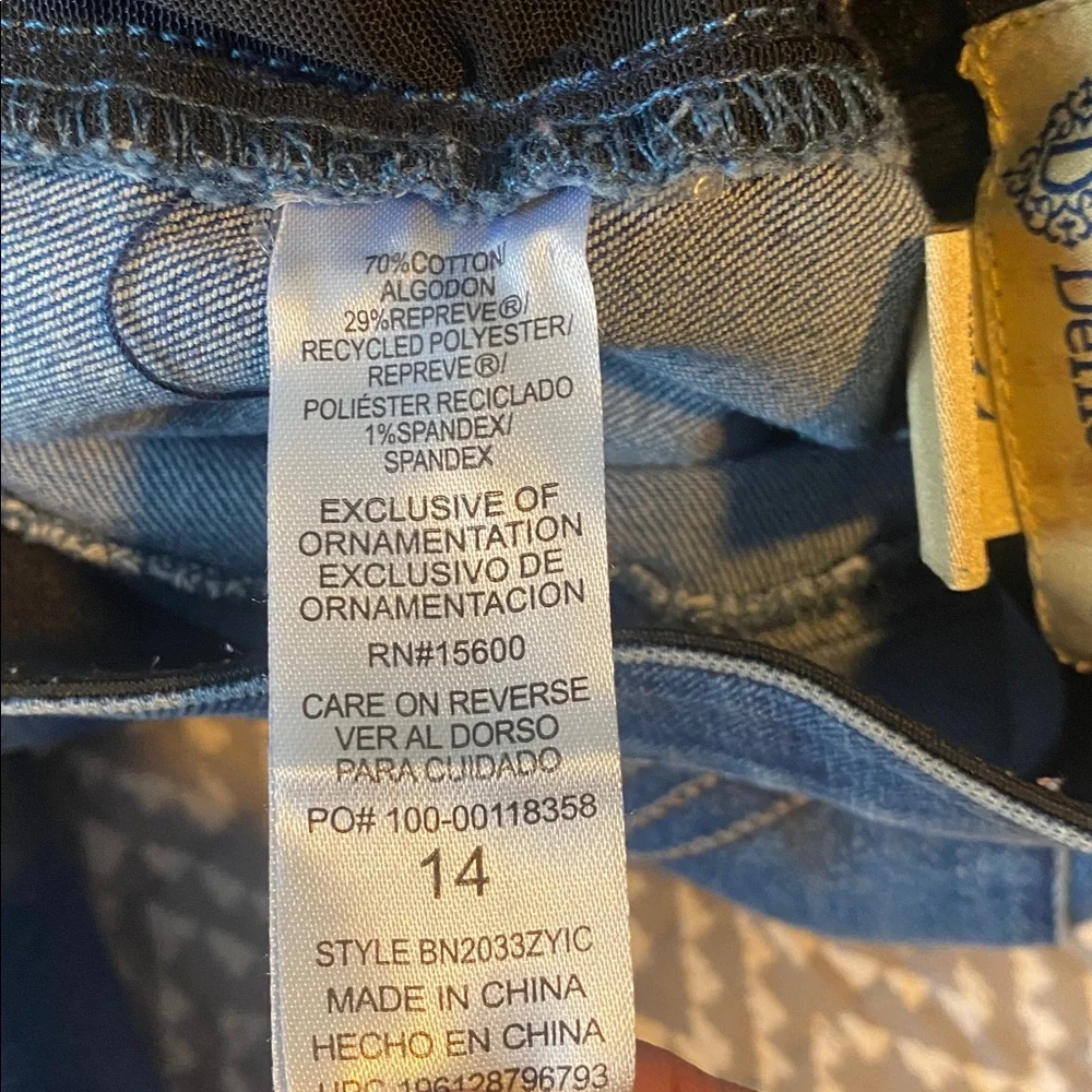 Democracy Ab Technology High Rise Straight Jeans 14 - Picture 12 of 13